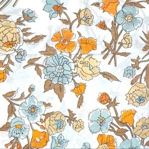 Vintage Sears Sheet Set, Perma Prest, Full